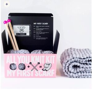 Loopy Mango All You Knit Kit - My First Scarf - Merino No. 5